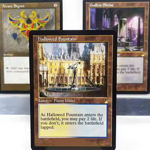 DMR RVR Normal3-Ⅰ03 Tcg cards proxy magic the Vampiric Tutor Library Urza's Incubator Cyclonic Rift 