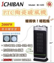 🔥𝑵𝒆𝒘 𝑰𝒕𝒆𝒎 【1CHIBAN PTC陶瓷發熱暖風機】 • 3秒快速升溫