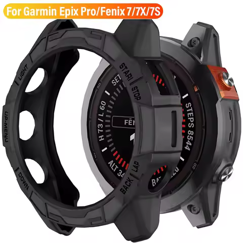For Garmin Epix Pro/Fenix 7/7S/7X Soft TPU Protection Cover For Garmin Epix Pro Smart Watch Frame Pr