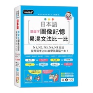 Japanese Keyword Image Memory Easy-Mixed Grammar Comparison: N1N2N3N4N5 Grammar, From Zero Basic To 