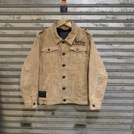 Vintage Norton Motorcycle corduroy embroidered Jacket