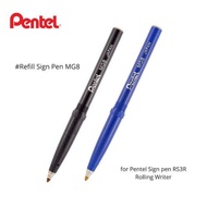 Pentel Refill MG8 Sign Pen MG8 Refill/ for RS3