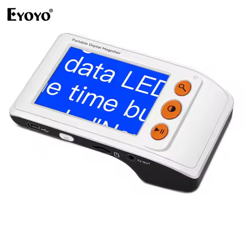 Eyoyo Eyoyo Portable electronic reading aid 3.5 inch LCD Screen for Low Vision 2x-25x Zoom Foldable 