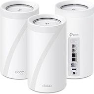 TP-Link Tri-Band WiFi 7 BE22000 Whole Home Mesh System (Deco BE85) | 12-Stream 22 Gbps | 2× 10G + 2×