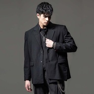裁魂系列男士休閑西服 秋裝拼接西裝外套