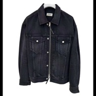 Celine Trucker 男款黑色牛仔外套 S/M/XL