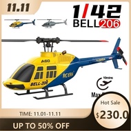 RC ERA A60 4CH Helicopter 1/42 Scale BELL-206 Optical Flow Positioning 10min Fly Time 2.4G 120M 6-Ax