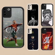 WA-33 Football CR 7 Ronaldo Shockproof Casing for VIVO V27E V27 V29 V29E Y200e Y100 Pro
