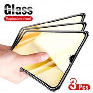 3 Pcs Black Tempered Film For Vivo S10 S1 T1 Z1 Pro S16e S15e S15 S12 S10e S9e S9 Protective Glass F