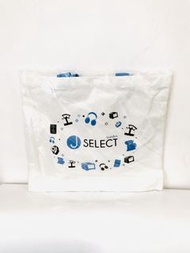 J Select 限量版帆布tote bag, W40 x H34cm, 全新
