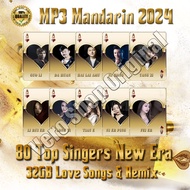 Flashdisk USB 32Gb Isi 3.500 Mp3 Mandarin Top Singers Male & Female New Era 2024