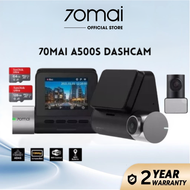 🔥รับประกัน 3 ปี🔥70mai Pro Plus Dash Cam A500s 1944P + กล้องหลัง RC11 Built-In GPS 2.7K Full HD กล้อง