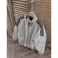 { AG 04 } Áo Khoác Gió Nữ Trám Trần Bông 2 Lớp Dày DặnCó Dây Rút 2 Bên Dáng Trẻ TrungNăng Động