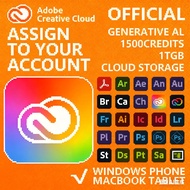 ADOBE Creative Cloud | Trusted Seller | Cloud Storage + Apps+Generative AI