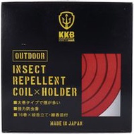 小久保工業所 戶外用加厚防蚊香（附吊掛式蚊香盒）16卷裝