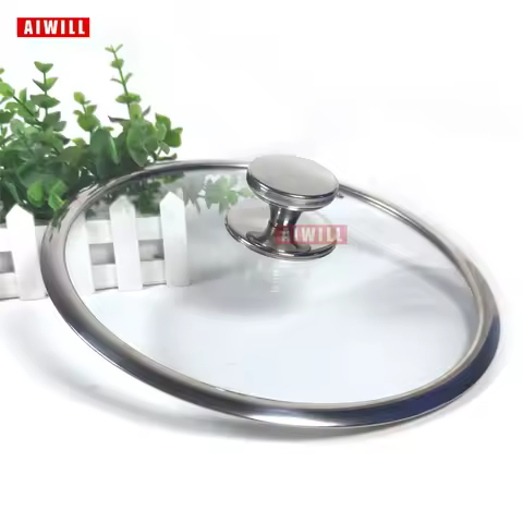 AIWILL 304 Stainless Steel Pan Lid Applicable 28cm/30cm fry pan