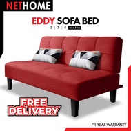 ⚡️FREE SHIPPING⚡️NETHOME : EDDY Durable 2 Seater or 3 Seater or 4 Seater Foldable Sofa Bed Design/Sofa/Sofabed Sofa / 沙发