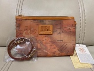 意大利真皮 Ancient sailing map hand bag