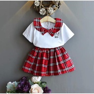 SETELAN ANAK PEREMPUAN // SETELAN ALEA BURBERRY COD TERLARIS TERBARU // SETELAN BURBERRY ANAK CEWE