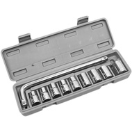 10-Piece Set Repair Tool Socket Wrench L-Rod Wrench Set Motorcycle Wrench Tool Set
