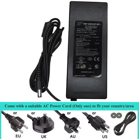 54V AC Adapter for Ubiquiti Network USW-Lite-8-PoE UniFi Lite 8 PoE Gigabit Ethernet Switch NY-PW0L2