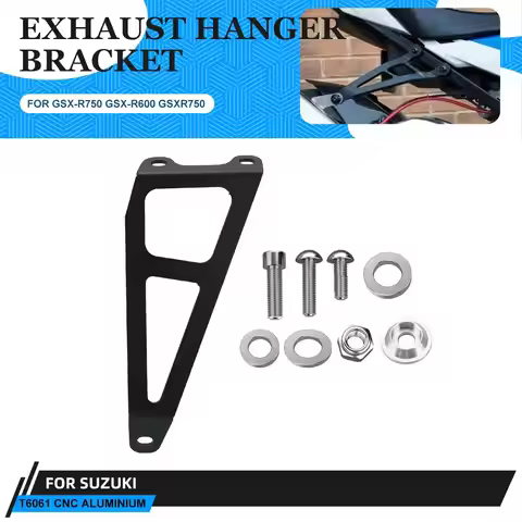 K8 K9 K10 For Suzuki GSX-R600 GSX-R750 GSXR600 GSXR750 2008-2010 Exhaust Pipes Hanger Bracket Muffle