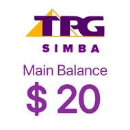 SIMBA TPG Main Balance $20 Top Up/Renew/Recharge