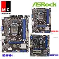 ASRock H61M/U3S3 H61M-VG4 H61M-VS4 Motherboard Socket LGA1155 mAtx SATA3 USB3 HDMI/DVI/VGA H61