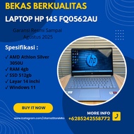 Laptop HP 14s FQ0562AU Second