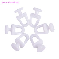 GREATSHORE 60Pcs Plastic Rail Curtain Track Conveyor Hook Rollers Home Curtains Accessories SG