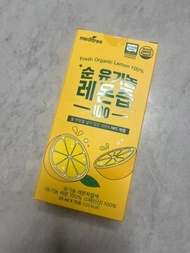 現貨 韓國 Meditree 純有機檸檬汁100隨身包 (1盒15包)