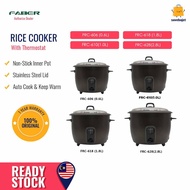 Faber Periuk Nasi Elektrik TRA Rice Cooker FRC-606 (0.6L) FRC-610 (1.0L) FRC-618 (1.8L) FRC-628 (2.8