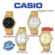 Casio Original MTP-V002G Series Analog-Gent's Watch (2 YEARS WARRANTY) JAM TANGAN LELAKI CASIO ORIGINAL CASIO WATCH FOR