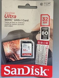 SanDisk Ultra 32GB SD記憶卡