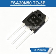 2pcs FSA20N50 TO-3P 20A/500V N-Channel MOSFET Transistor New Original