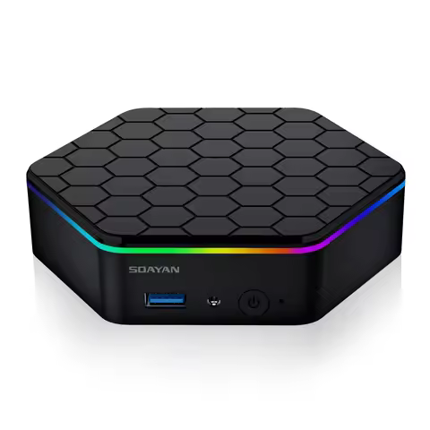 SZBOX Mini PC N6 Twin Lake N150 Processor DDR4 3200Mhz DUAL HDMI SK 60HZ UHD WIFI BT computer office