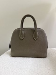 Hermes Mini Bolide 大象灰 金扣 Etoupe PHW