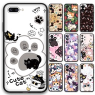 Compatibility OPPO F5 F7 F9 F9Pro F11 F11Pro F19 F19S F19Pro A7X A9x A73 A94 4G 30X5 Cute Cat TPU Ph