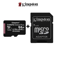 Original Kingston SDCS2 Memory Card Canvas Select Plus Micro SD 8GB 16GB 32GB 64GB 128GB 256GB TF Ca