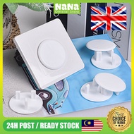 【New Version】NANA Plug Socket Cover Baby Kid Children Safety 3 Pin Plug UK Power Protect Childproof Electric Anti Shock