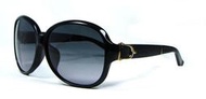 逢甲眼鏡：GUCCI太陽眼鏡，義大利時尚品牌GUCCI太陽眼鏡，橢圓黑色鏡框，皮革質感側邊：GG3662/K/S-75Q