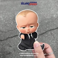 Baby boss baby boss Car Sticker Cartoon Cute Creative Windowside Decoration Sticker
