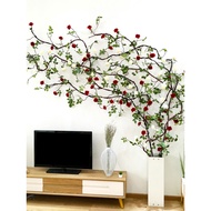 Artificial Flower Wall Background Tree Vines Dead Vines Decoration Fake Vines Dead Trees TV Wall Mod