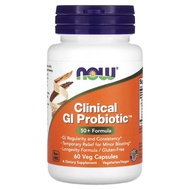 NOW Foods Clinical GI Probiotic 50+ Formula 60 Veg Capsules