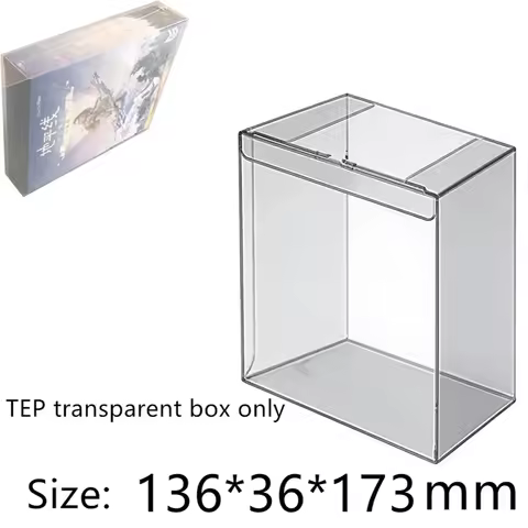 Transparent Box Protector For Horizon Zero Dawn/Complete Edition/PS4 Collect Boxes TEP Storage Game 