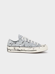 Converse รองเท้าผ้าใบ รุ่น Chuck 70 Paint Splatter Ox - สี Ash Stone/Black/White