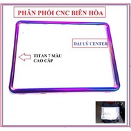 Titanium license plate frame 7 colors [7 colors]