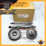 Gear Ratio Set Original Yamaha B65 Gear Ratio Aerox Old NMax New Aerox Connected Lexi 125 Gear Axle 