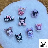 Charm diy clog crock shoes kasut crock accessories sanrio melody kuromi hk cinnamoroll pompurin poch