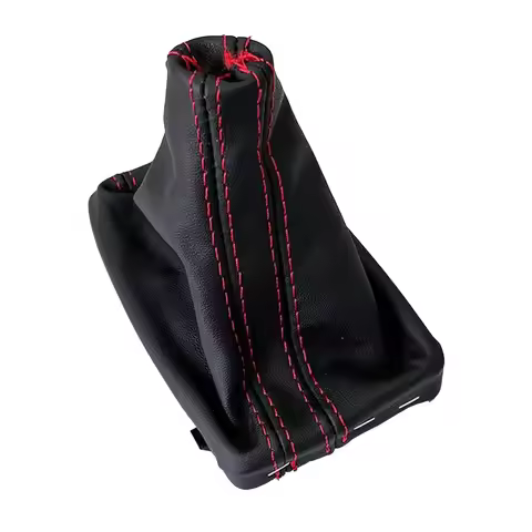 Automatic Gear Shift Knob with Leather Gaitor Cover for For A4 B8 A5 Q5 Aesthetic and Comfortable Dr